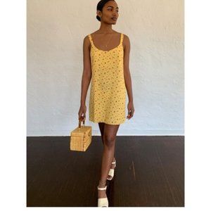 Reformation Puglia Floral Print Minidress 4